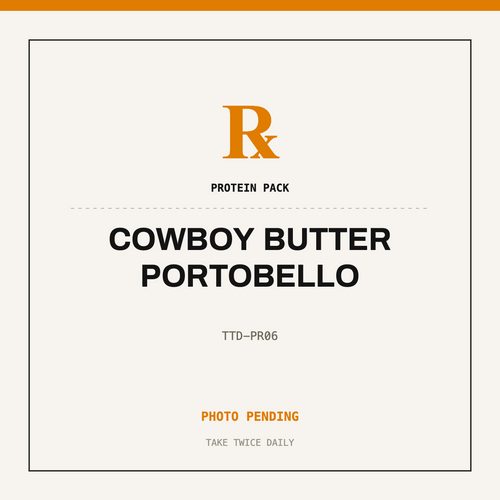 Cowboy Butter Portobello — photo pending