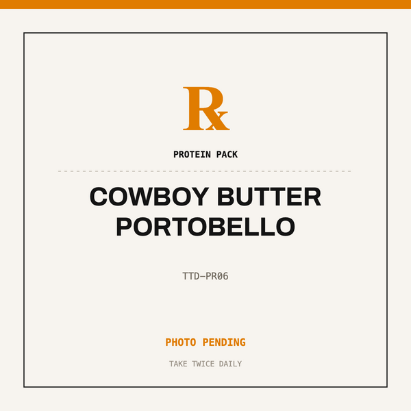 Cowboy Butter Portobello — photo pending