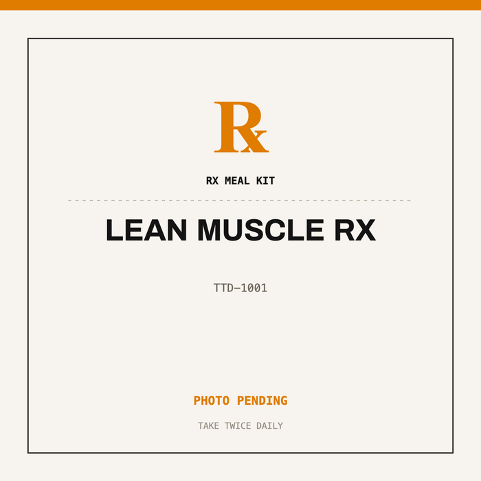 Lean Muscle Rx — photo pending