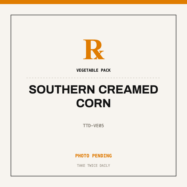 Southern Creamed Corn — photo pending