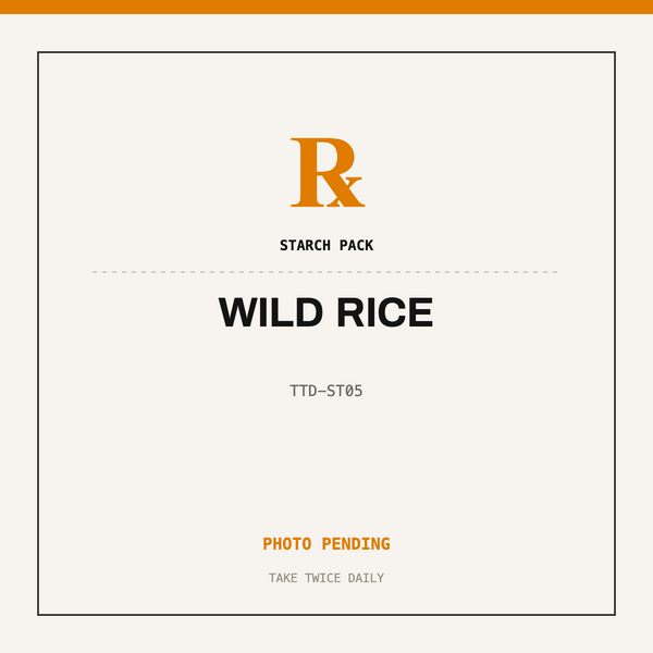 Wild Rice — photo pending
